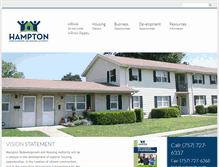 Tablet Screenshot of hamptonrha.com